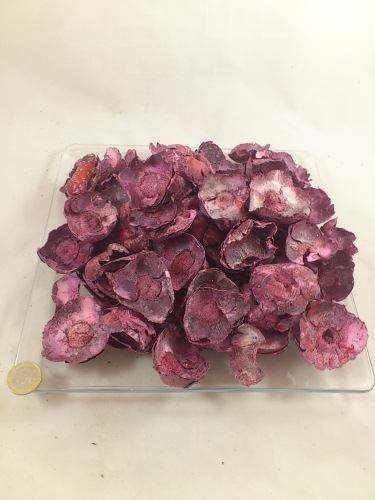 Coco flower 250 gr.  frosted red